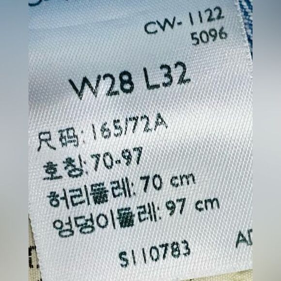 Levi’s Premium 70s High Flare Jeans 28x32 Stretch Denim EUC Retro Style - Picture 5 of 14